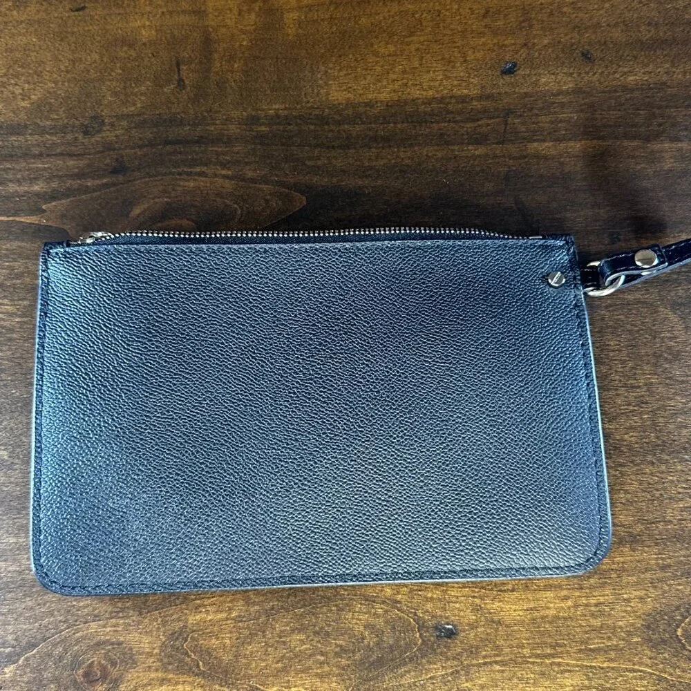 MICHAEL Michael Kors Hayley Large Convertible Tote & Zip Pouch - Black Leather - Picture 12 of 12